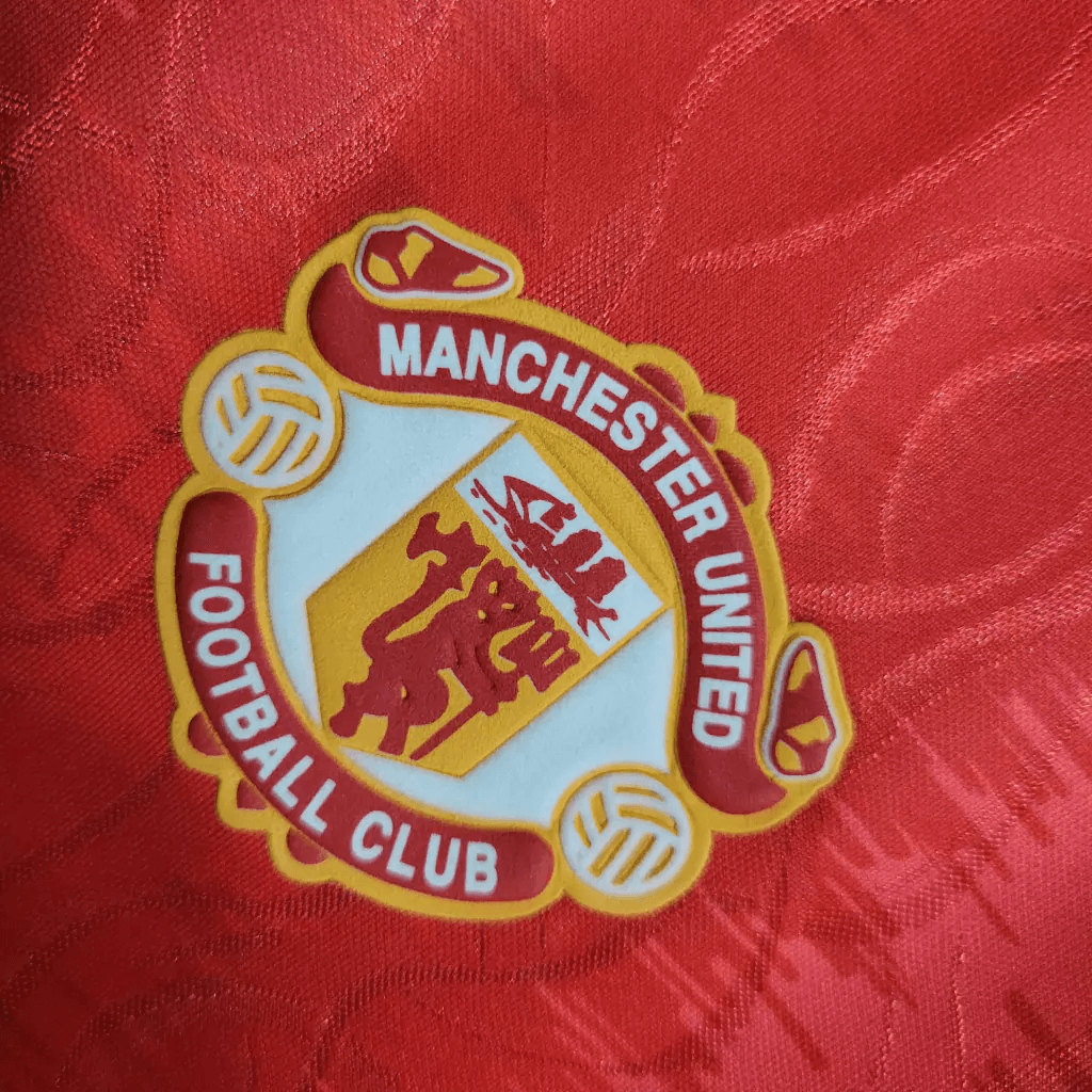 1990/1992 Manchester United Retro Home Football Shirt
