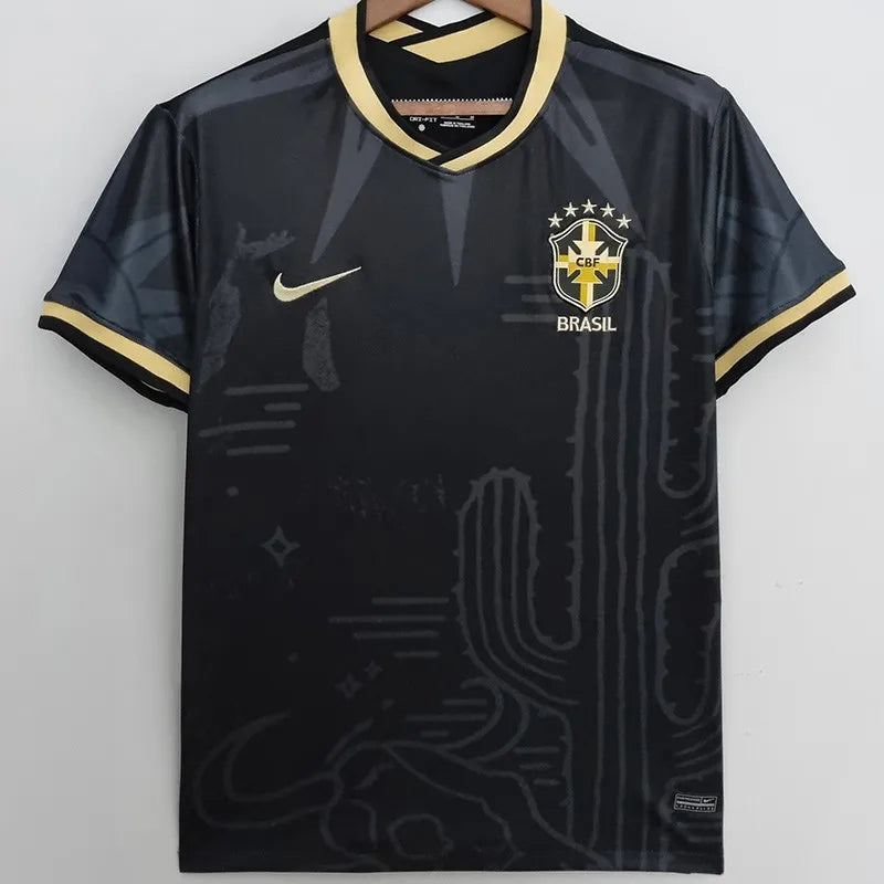 Maillot de football Brésil noir « Desert Breeze » 2022-23