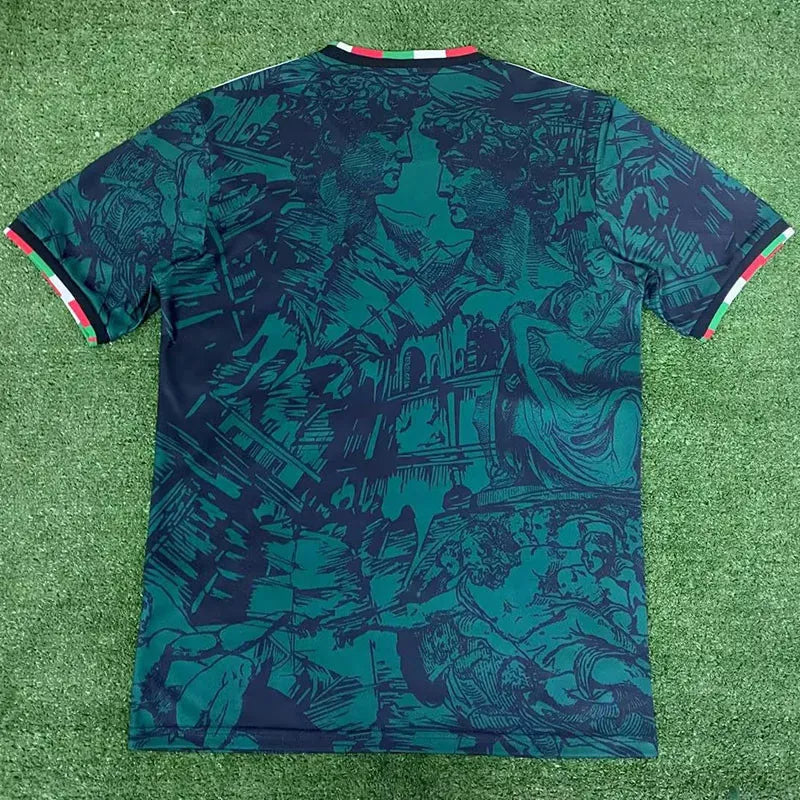 2023 Italy Special Edition Green Fans Soccer Jersey (Azzuro Italy)