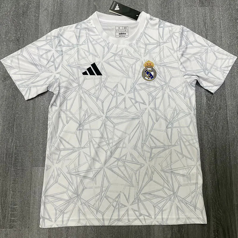 2024-25 RMA Grey White Training Shirts