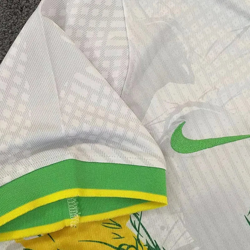 Maillot de football blanc édition spéciale Brésil 2022-23