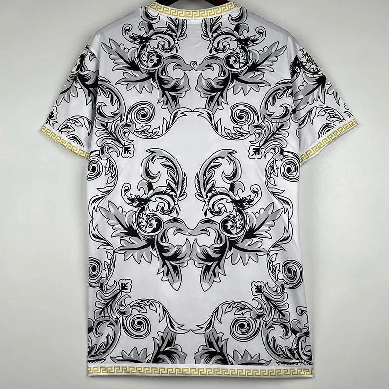 2023 Italy Versace Special Edition White Training Shirts