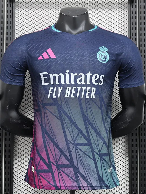 24-25 RMA Blue Purple Special Edition Player Version Soccer Jersey