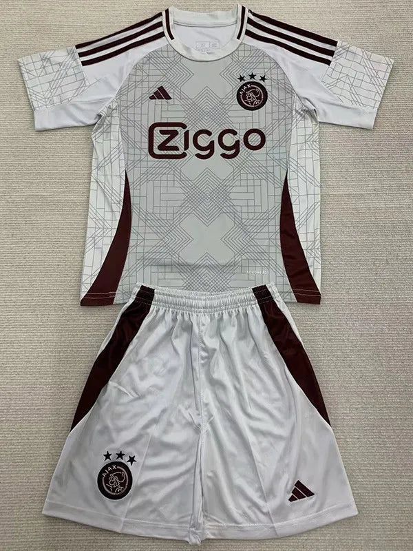 Maillot de football gris Ajax Concept Edition pour enfant 24-25