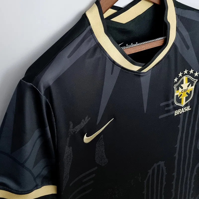Maillot de football Brésil noir « Desert Breeze » 2022-23