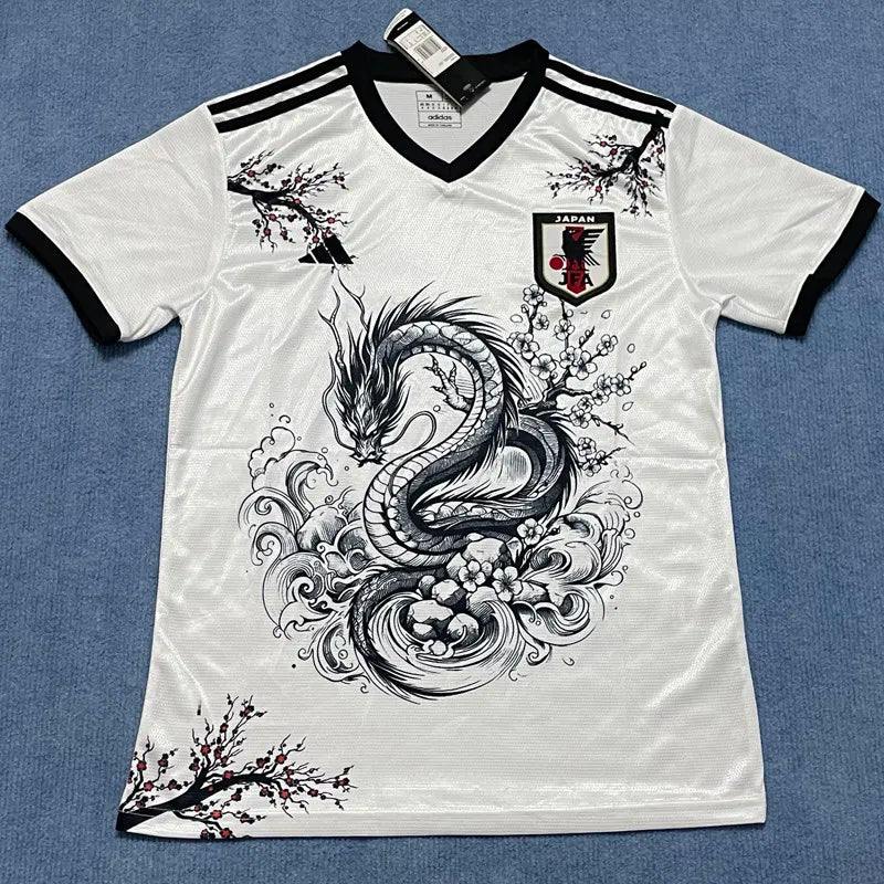 24-25 Japan White DDragon Special Edition Fans Training Shirts (Anime)