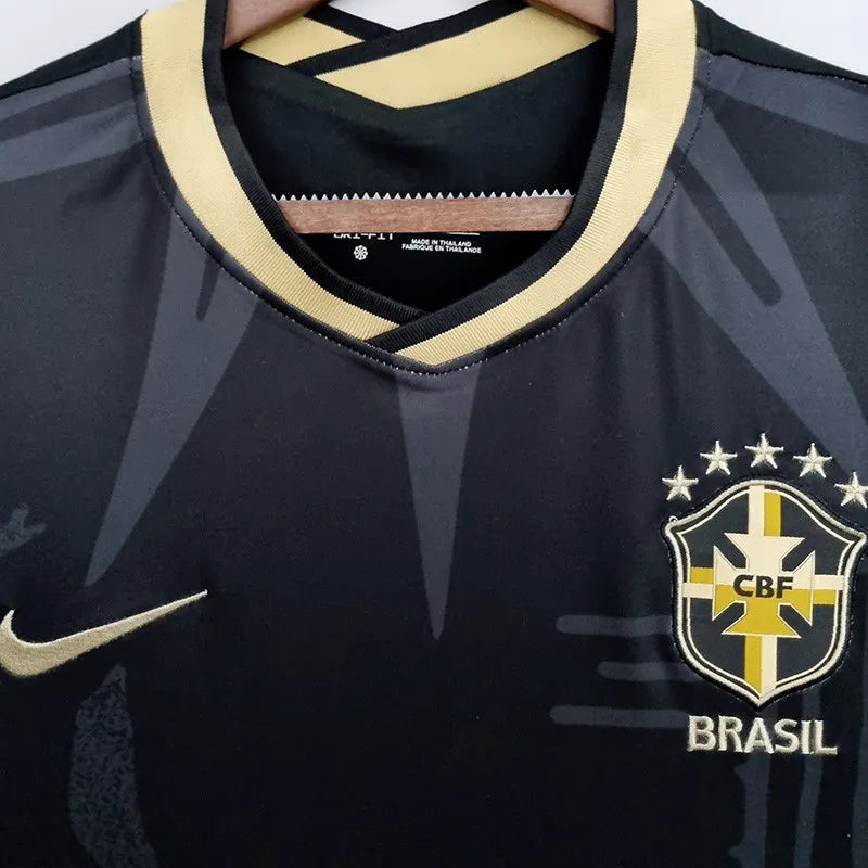 Maillot de football Brésil noir « Desert Breeze » 2022-23