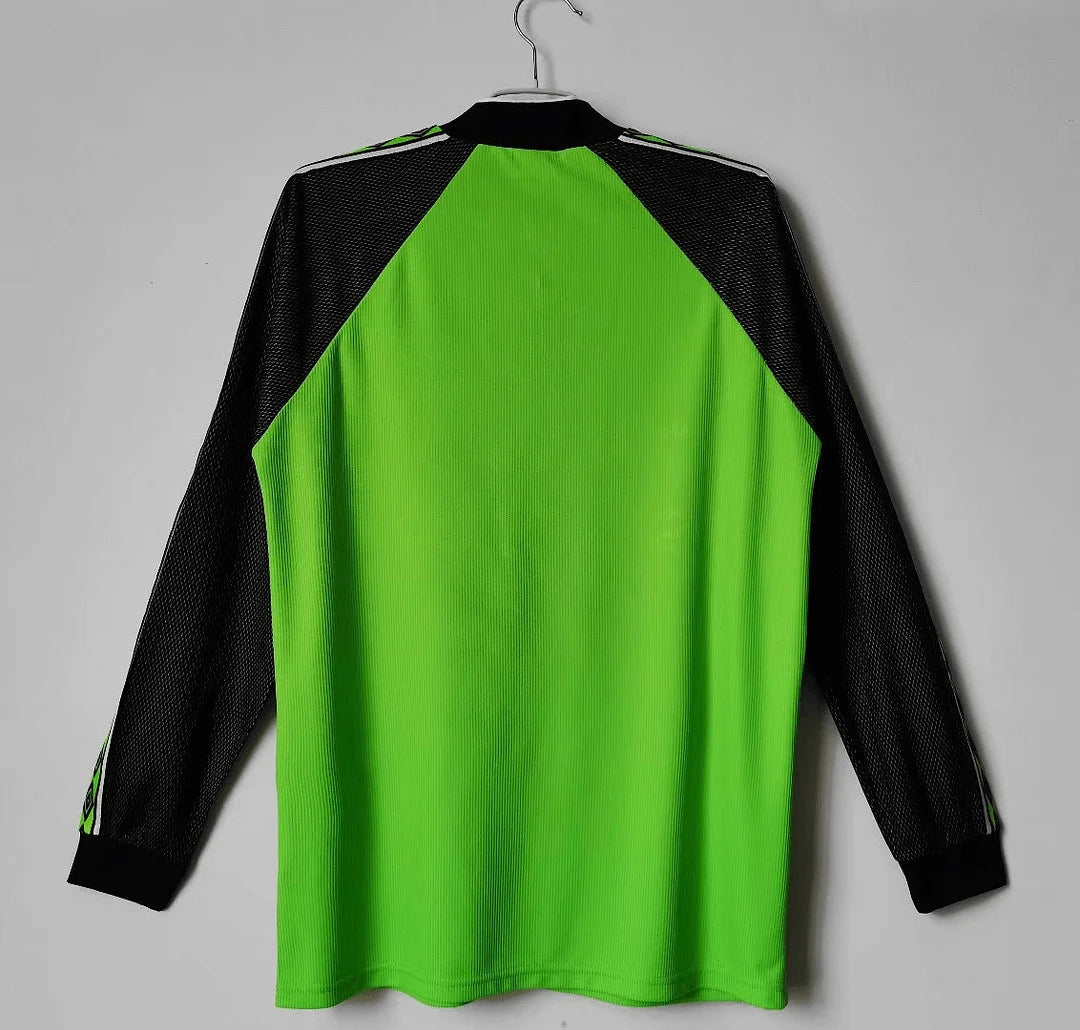 1998/1999 Manchester United Retro Long Sleeve Goalkeeper Football Shirt
