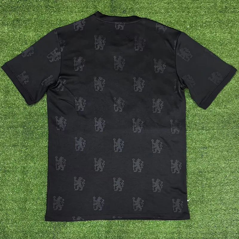 24-25 Chelsea Black Casual style Training shirts 2/2