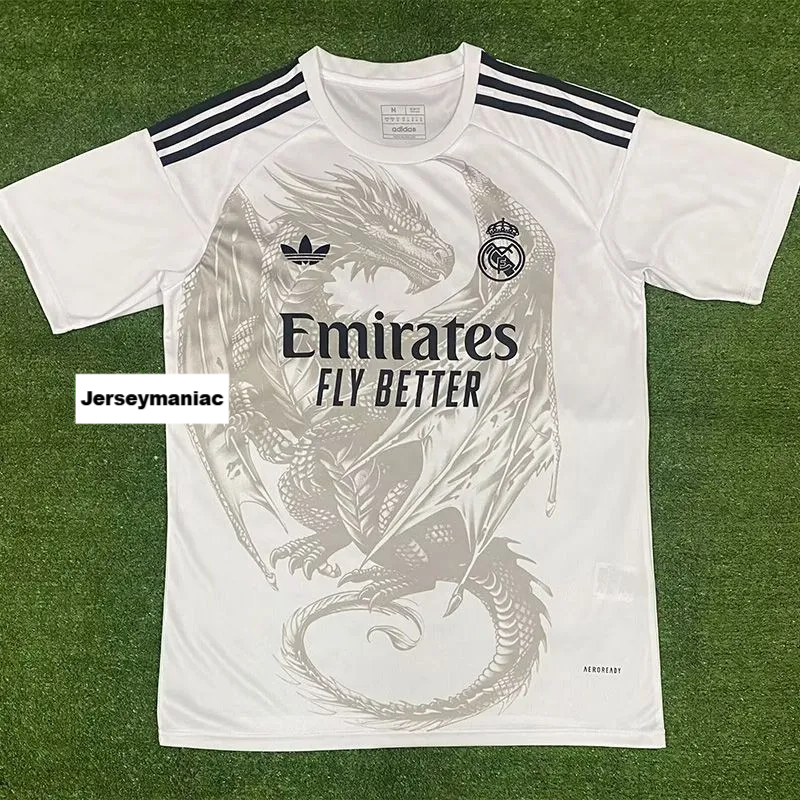 24-25 RMA White Matching Twin Dragon Shirt (2/2)