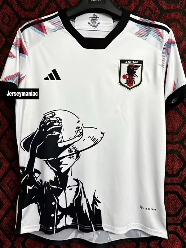 24-25 Japan White Luffy Special Edition Fans Training Shirts