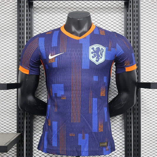 2024 Netherlands Away Player Version Football Shirt image 1