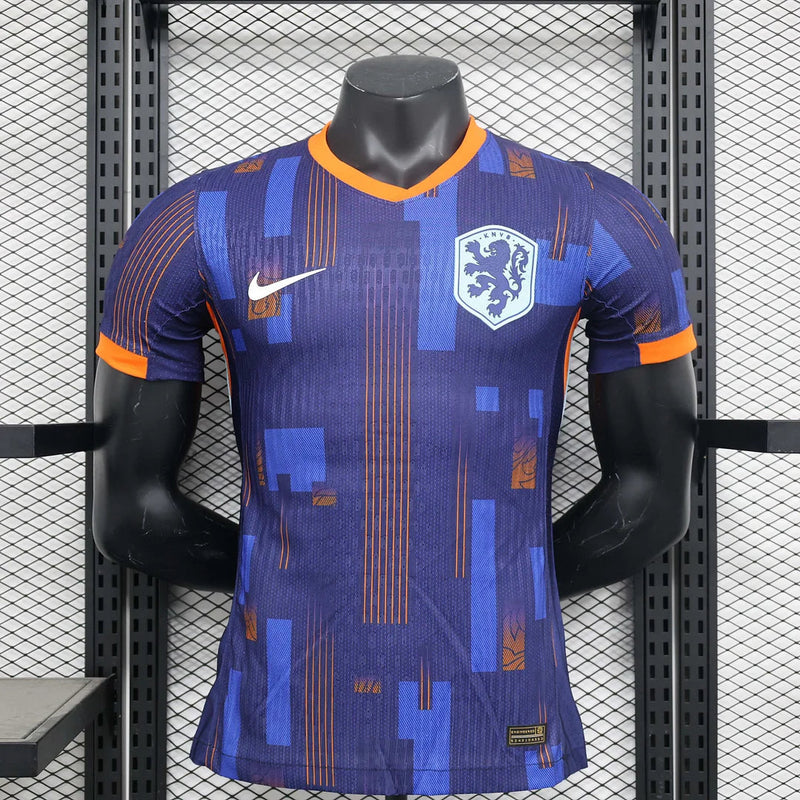 2024 Netherlands Away Player Version Football Shirt image 1