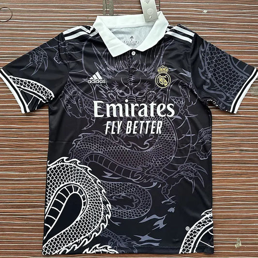 Maillot d'entraînement noir édition spéciale RMA 2023 « Noir Dragon »