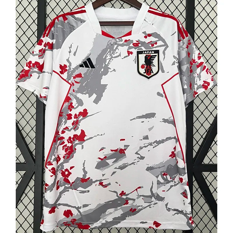 Maillot de football édition spéciale pour fans du Japon 2023-24 blanc gris