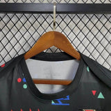 2024 Portugal Black Training Football Shirt image 5