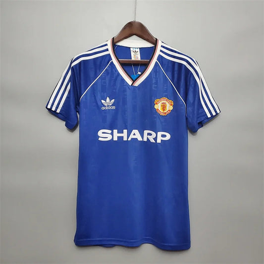 1988/1990 Manchester United Retro Third Away Football Shirt