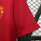 20/2012 Retro Manchester United Home Football Shirt