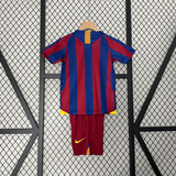 2005/2006 Kids Barcelona Home Retro Football Shirt image 2