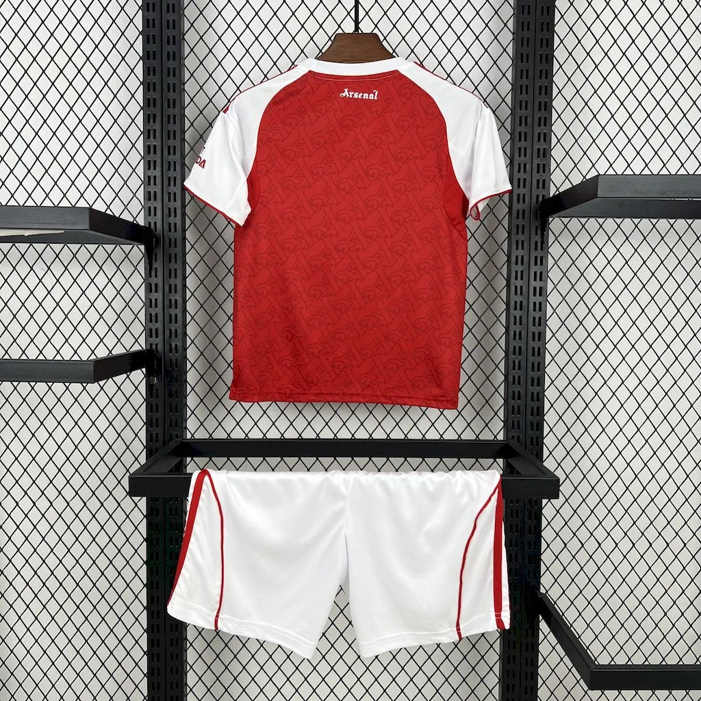 2025/2026 Kids Arsenal Home Football Shirt image 2