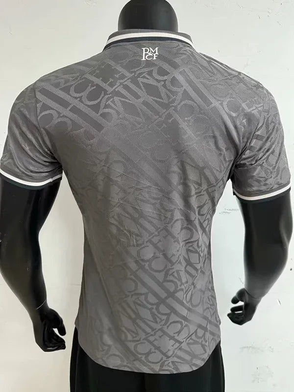 24-25 RMA Grey Third Player Version Soccer Jersey
