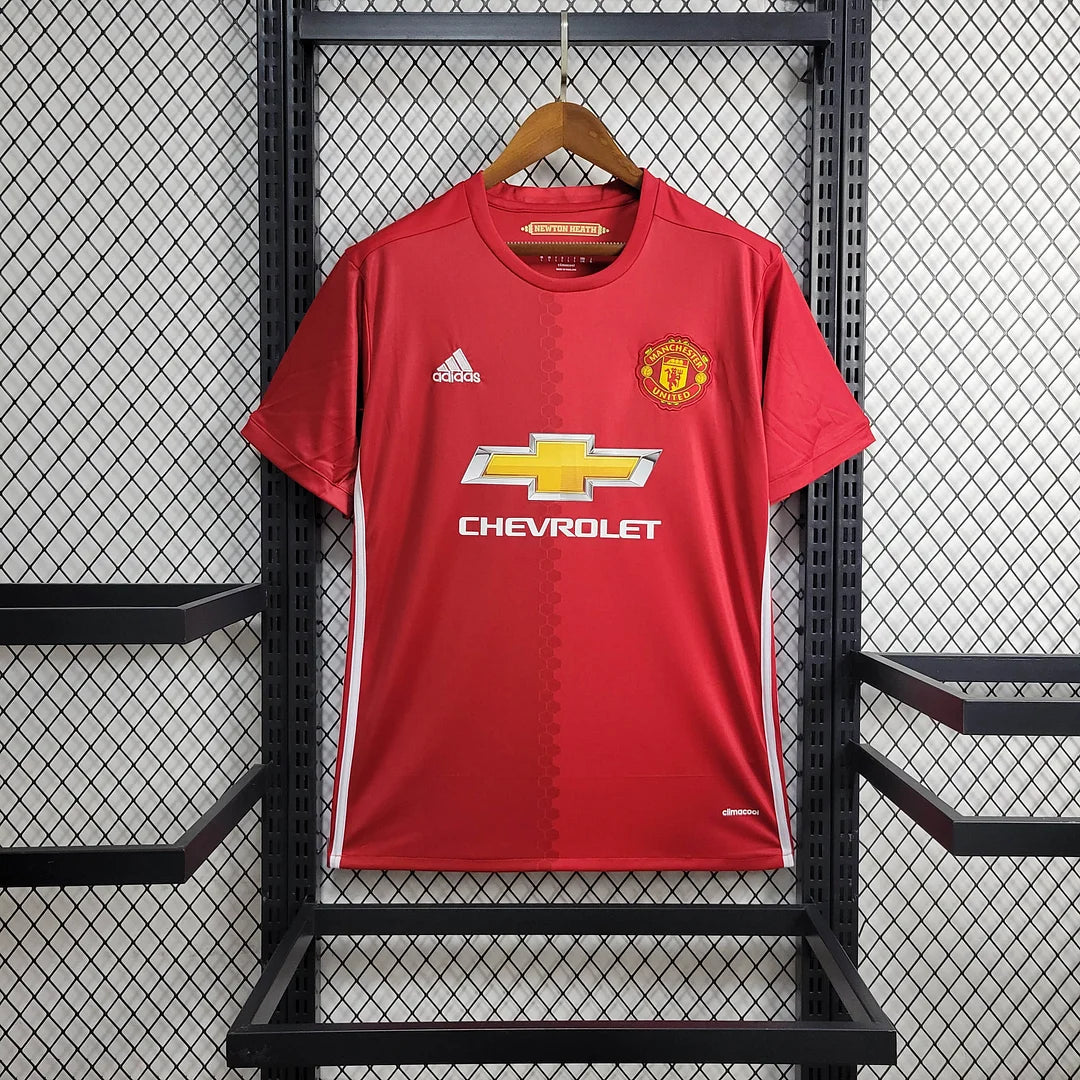 2017/2018 Manchester United Retro Home Football Shirt