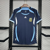 2006 Argentina Away Retro Football Shirt image 1