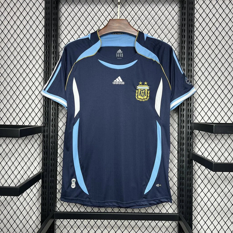 2006 Argentina Away Retro Football Shirt image 1