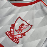 1990/1991 Retro Liverpool Away Football Shirt image 6