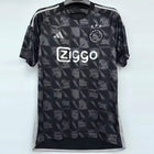 Maillot de football noir pour supporters de l'Ajax 23-24
