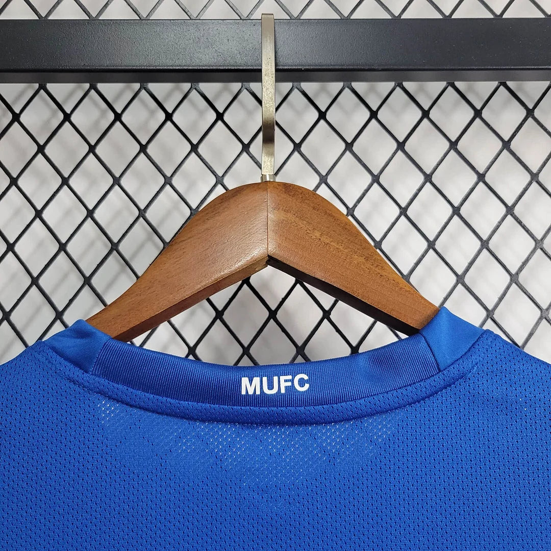2007/2008 Manchester United Retro Long Sleeve Away Football Shirt