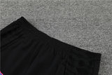2021/2022 Barcelona Half-Pull Tracksuit Black