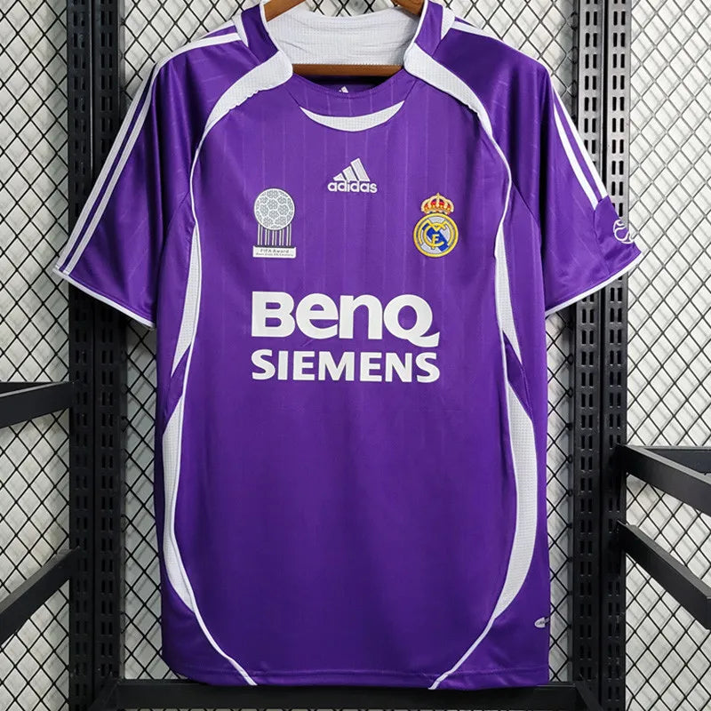 Maillot de football rétro violet RMA 2006-2007
