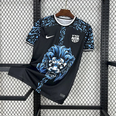 2025 Barcelona Black Lion Special Edition Football Shirt image 1