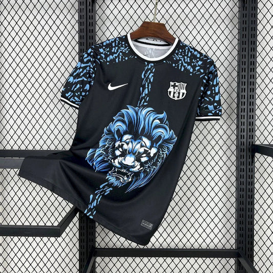 2025 Barcelona Black Lion Special Edition Football Shirt image 1