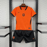 2026 Kids Netherlands Home World Cup Football Kit image 1