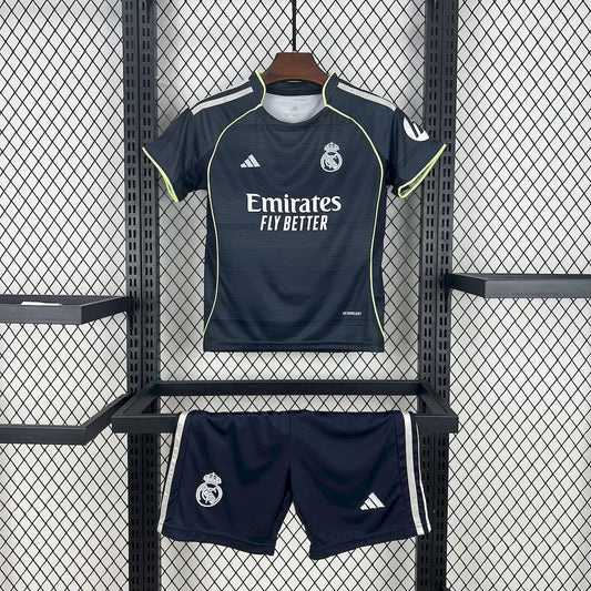 2025/2026 Real Madrid Away Football Shirt Kids Size
