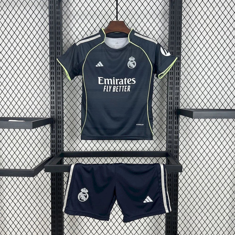 2025/2026 Real Madrid Away Football Shirt Kids Size