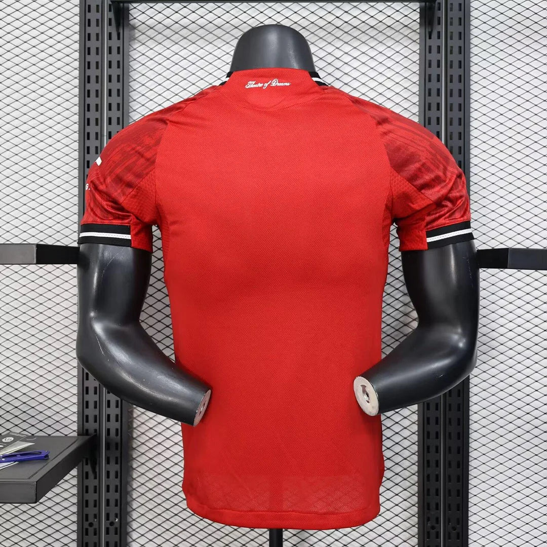 2025/2026 Manchester United Home Player Version Football Shirt