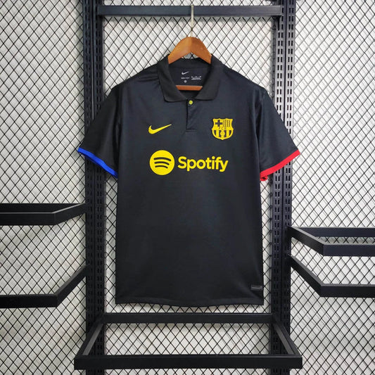 2023/2024 Barcelona Black Polo Shirt image 1