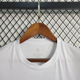 2023/2024 Real Madrid White Reflective Balmain Football Shirt image 6