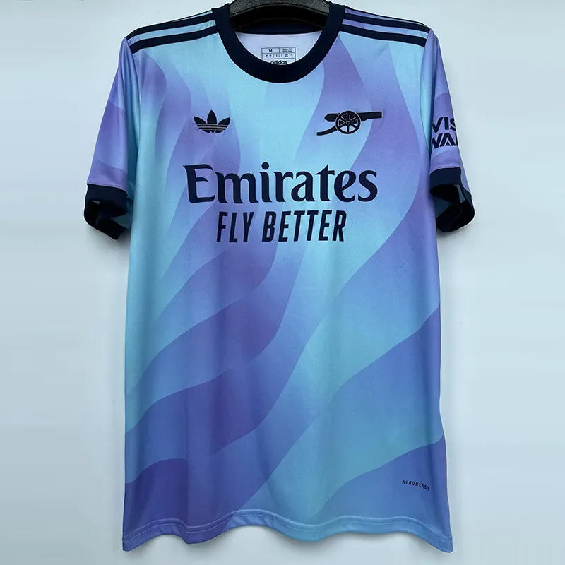 24-25 Arsenal Blue Third  Soccer Jersey