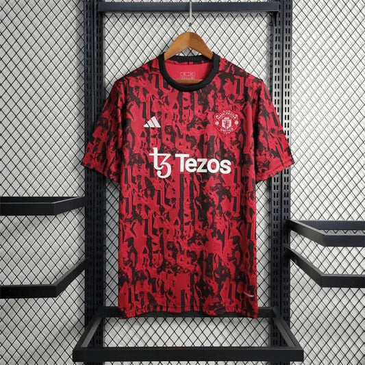 2023/2024 Manchester United Pre-Match Football Shirt
