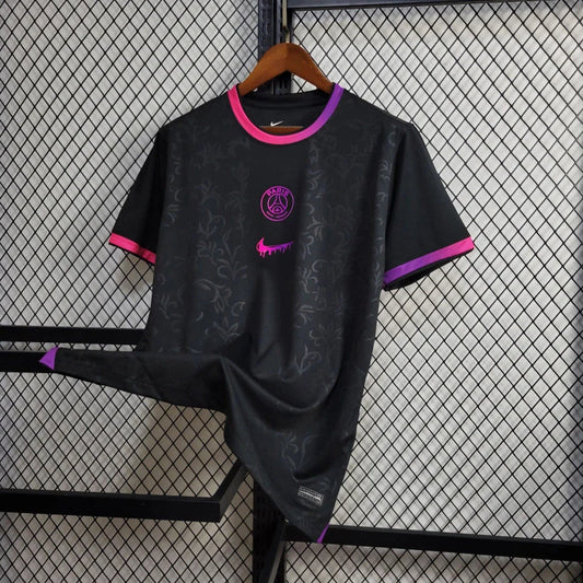 PSG Paris Saint-Germain Drip Noir Kit 2024/2025 Special Edition (Black Training Kit)