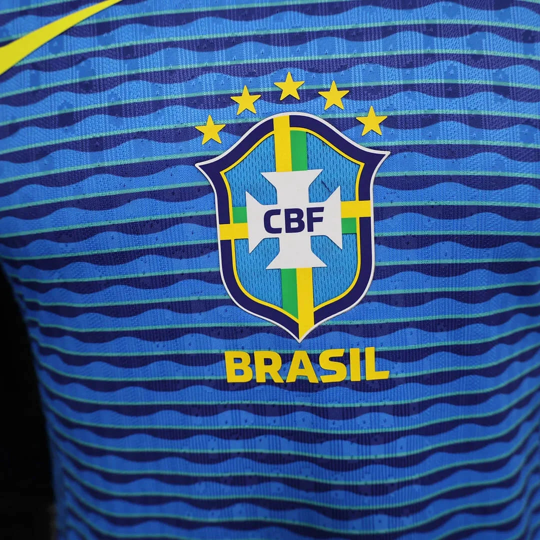 2024 Brazil Away Player Version Football Shirt image 5