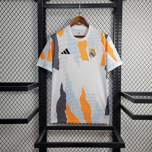 2024/2025 Real Madrid Pre-Match Football Shirt image 1