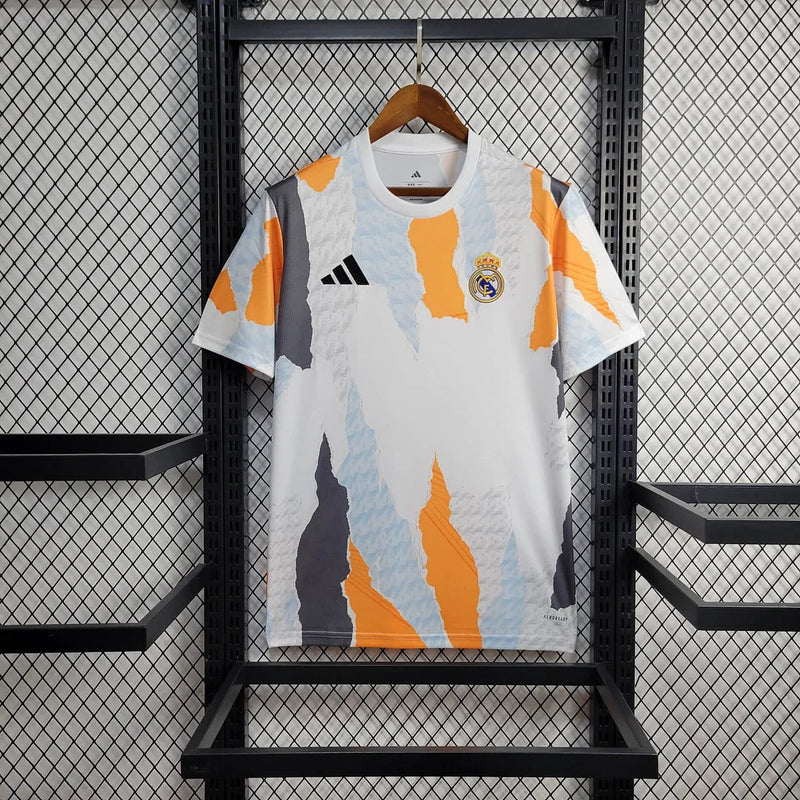 2024/2025 Real Madrid Pre-Match Football Shirt image 1