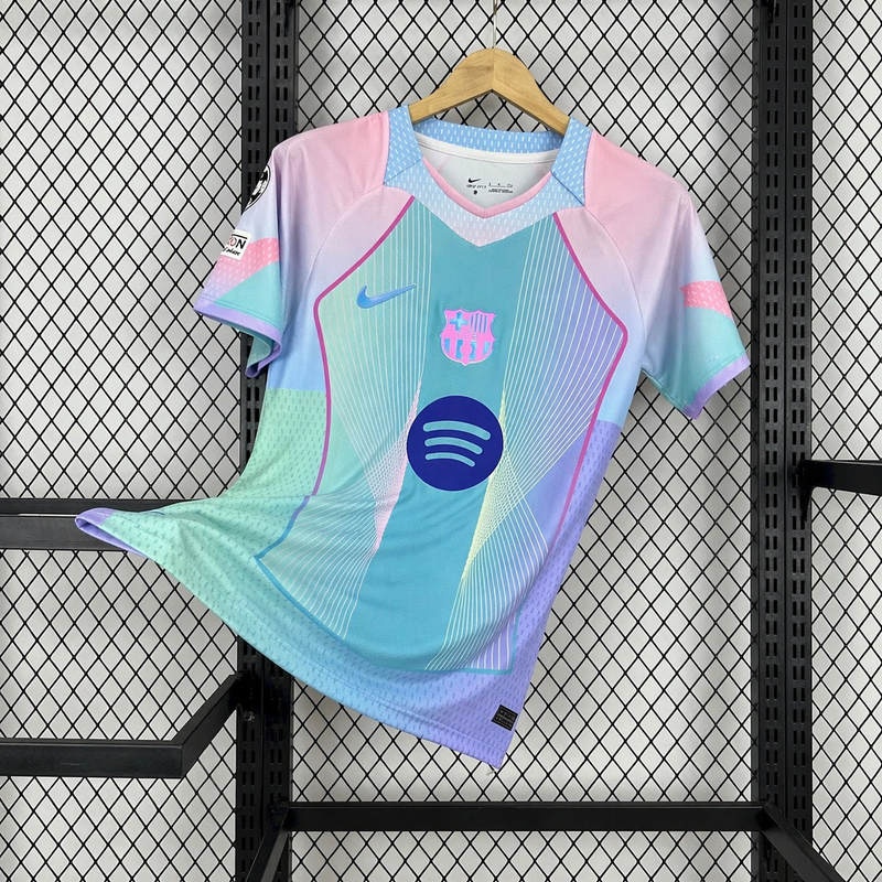 2025/2026 Barcelona Dream Wave Pink Special Edition Football Shirt image 1