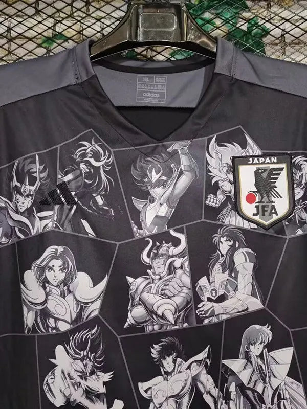 2023 Japan Anime Edition Black Saint Seiya Fans Soccer Jersey