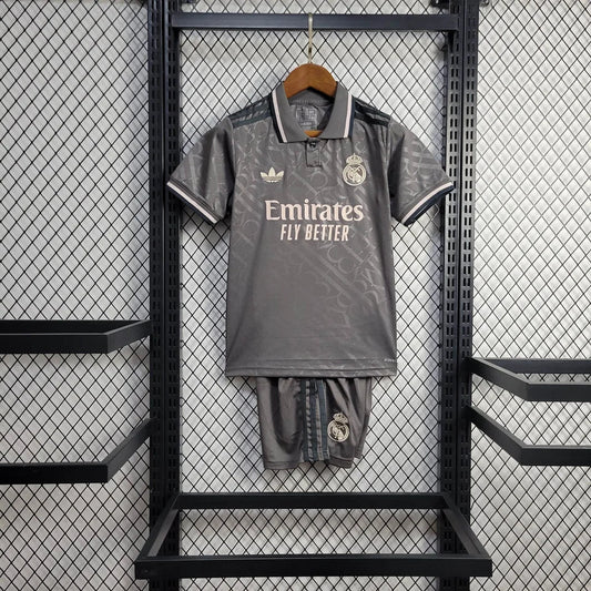 2024/2025 Kids Real Madrid Third Football Shirt image 1
